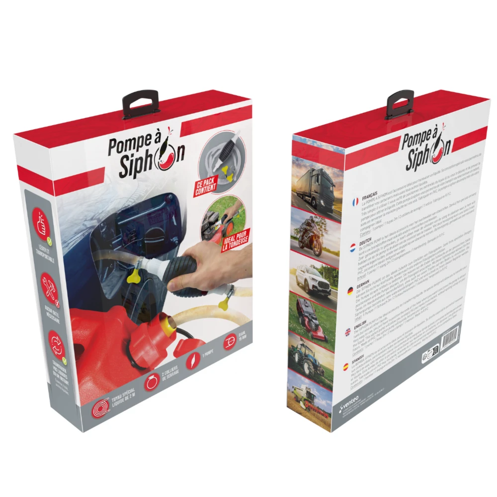 Pompe à Siphon - Pompe Manuelle Pour L'essence, L'huile, L'eau 1 Pompe à Siphon - Pompe Manuelle Pour L'essence, L'huile, L'eau