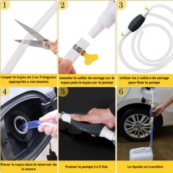 Pompe à Siphon - Pompe Manuelle Pour L'essence, L'huile, L'eau 7 Pompe à Siphon - Pompe Manuelle Pour L'essence, L'huile, L'eau -Pas Cher Verloisia Magasin 644be766a41f69.87600895