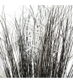 ATMOSPHERA Fagot De Fleurs Et Tiges Séchées Blanc Et Noir D. 36 X H. 100 Cm -Pas Cher Verloisia Magasin 64821bbb5ab272.19897568