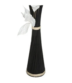 ATMOSPHERA Fagot De Fleurs Et Tiges Séchées Blanc Et Noir D. 40 X H. 150 Cm -Pas Cher Verloisia Magasin 648229d616f217.48569813