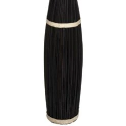 ATMOSPHERA Fagot De Fleurs Et Tiges Séchées Blanc Et Noir D. 40 X H. 150 Cm -Pas Cher Verloisia Magasin 648229d61a4317.28855652